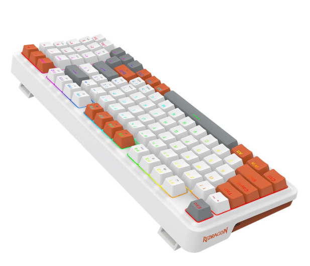 REDRAGON Gloria (red switches) K664WOG-RGB - 1247542 - zdjęcie 7